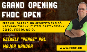 Grand opening & FHDC open! @ FHDC Klubhelyiség